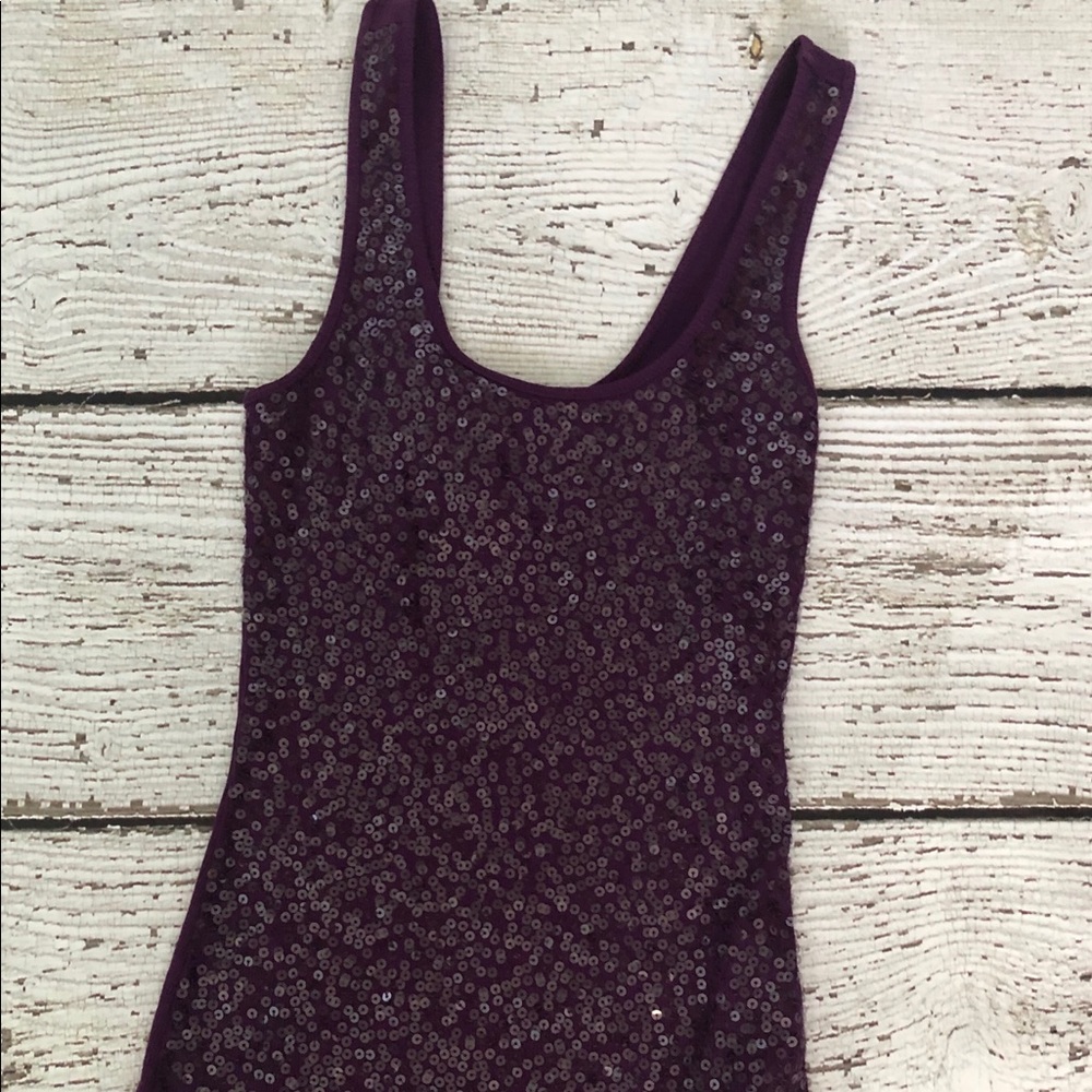 Express Sequin Tank